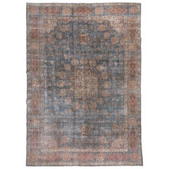 Classic Antique Persian Tabriz Carpet