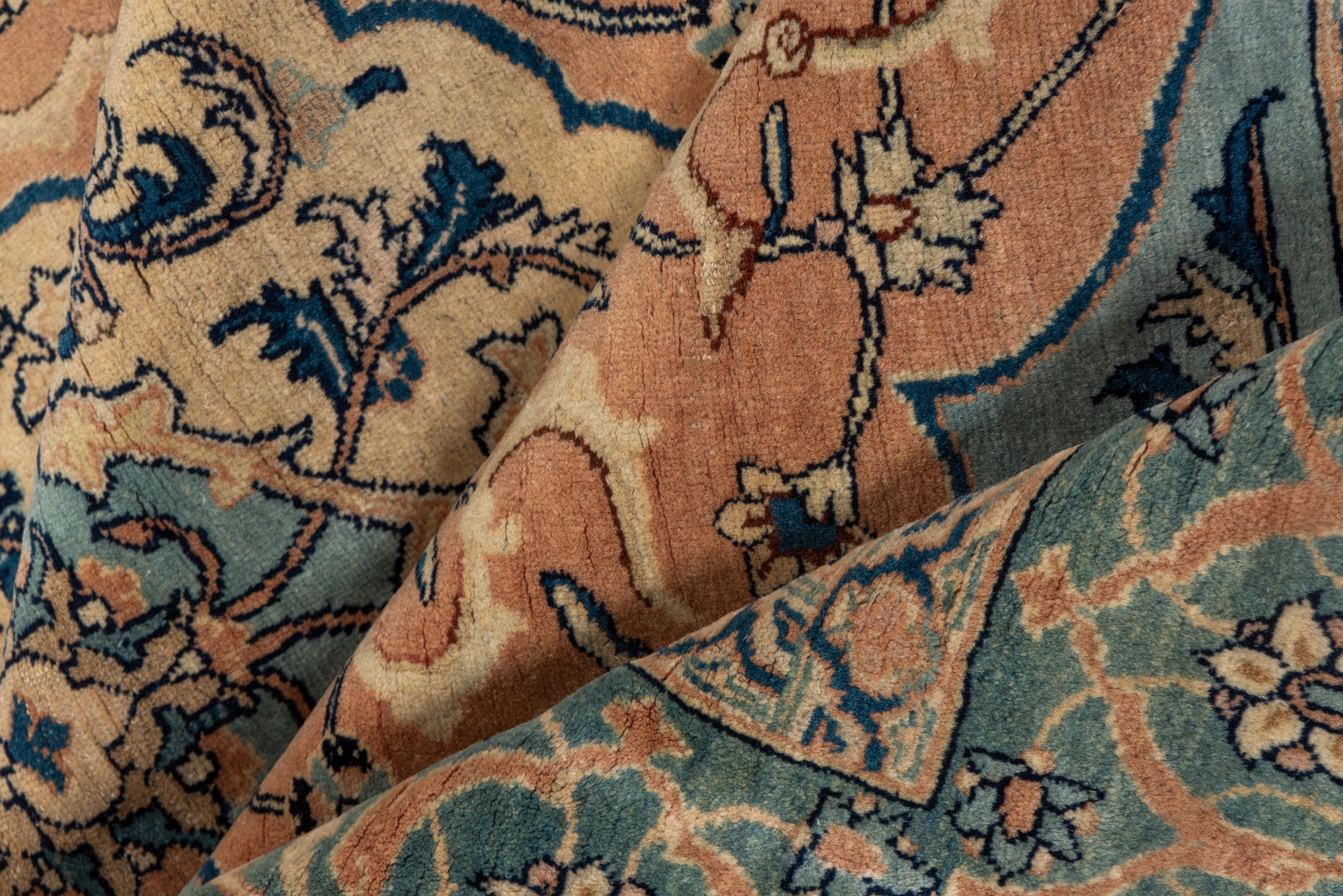 Classic Antique Persian Tabriz Rug, Amazing Colors For Sale 1
