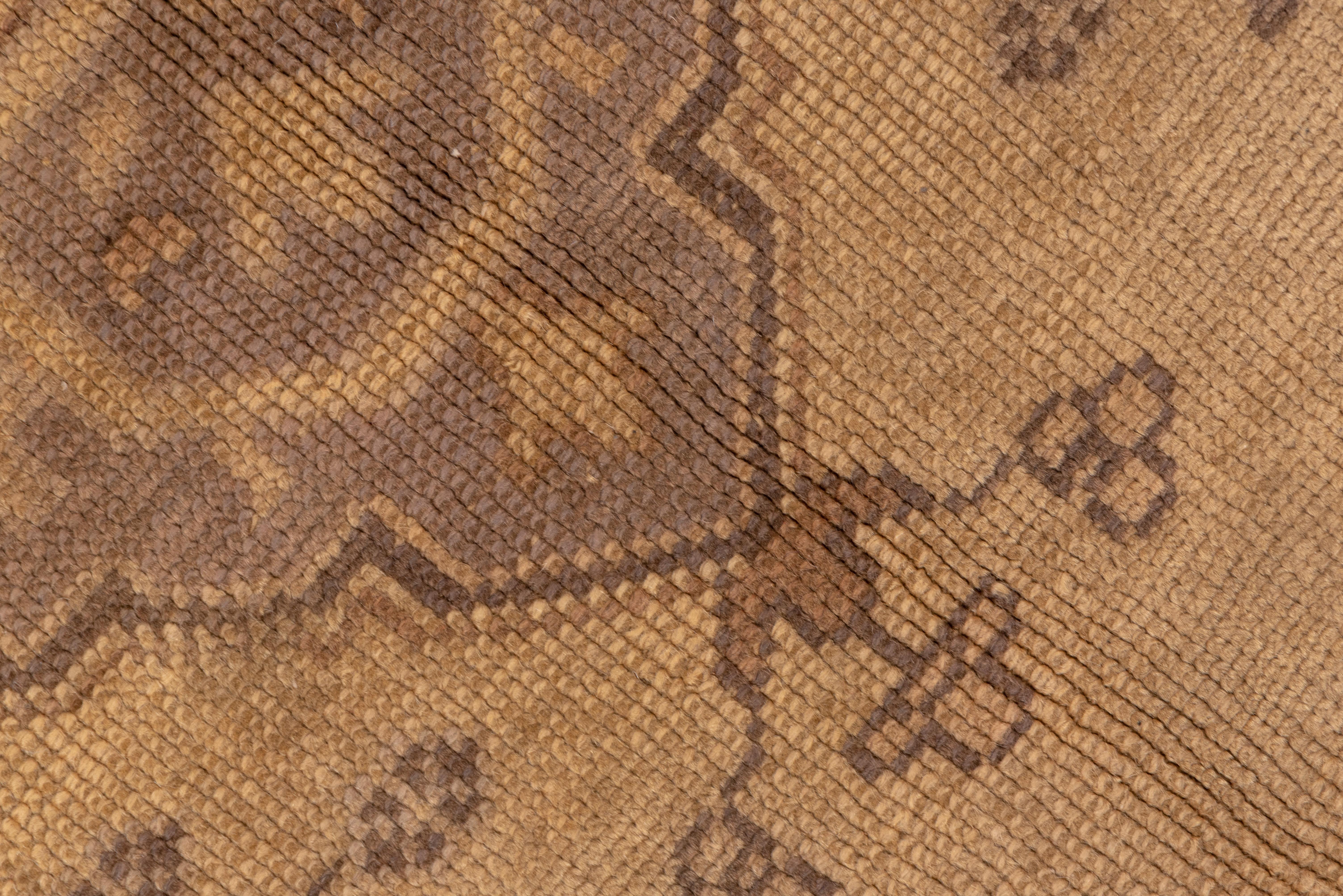 Wool Classic Antique Turkish Oushak Rug, Lavender Tones, circa 1920s For Sale