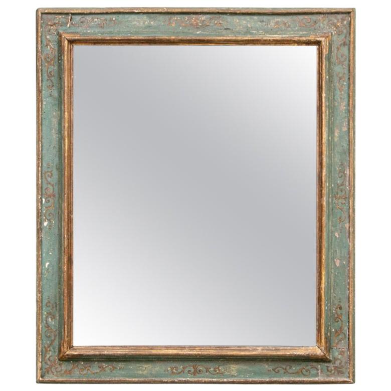 Classic Antique Venetian Style Painted Mirror