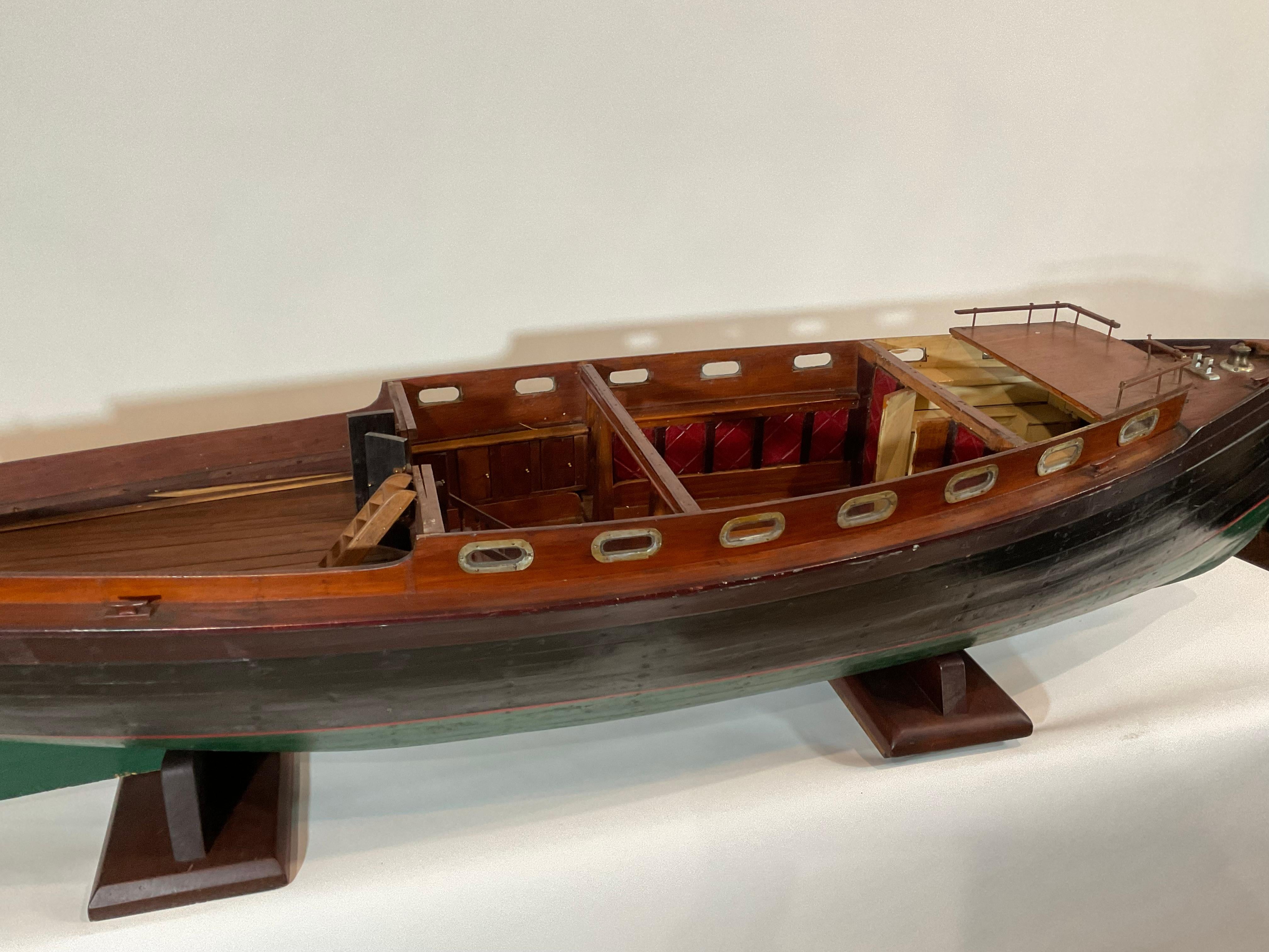 Classic Antique Yacht Model For Sale 6