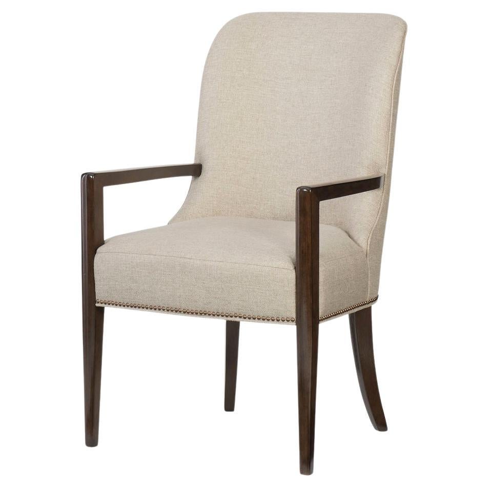 Classic Art Deco Dining Armchair - Two For Sale