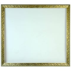 Classic Art Deco Frame, circa 1925 with Random Geometric Design