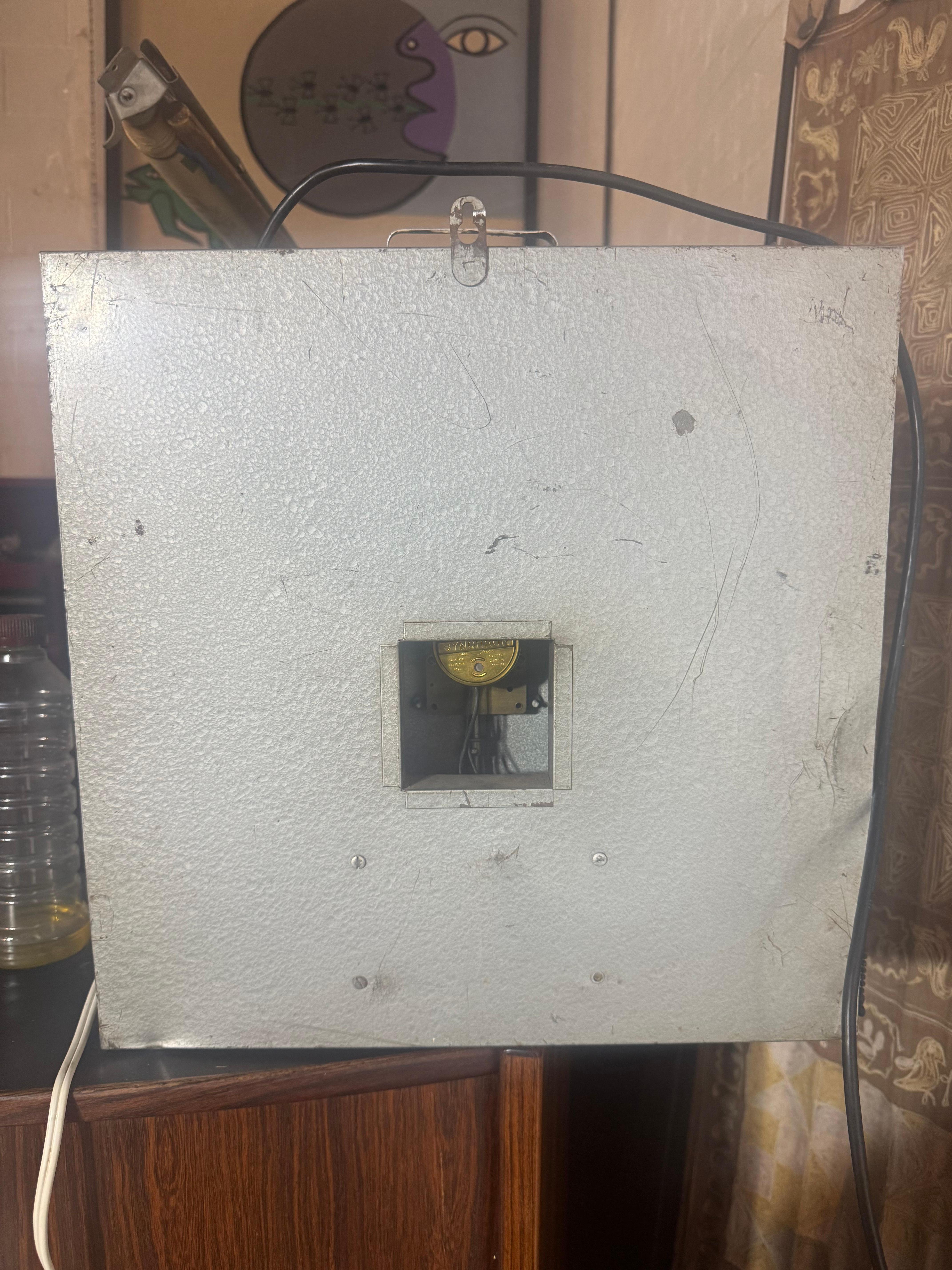 Classic Art Deco Neon Clock.. For Sale 1