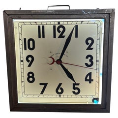 Classic Art Deco Neon Clock..