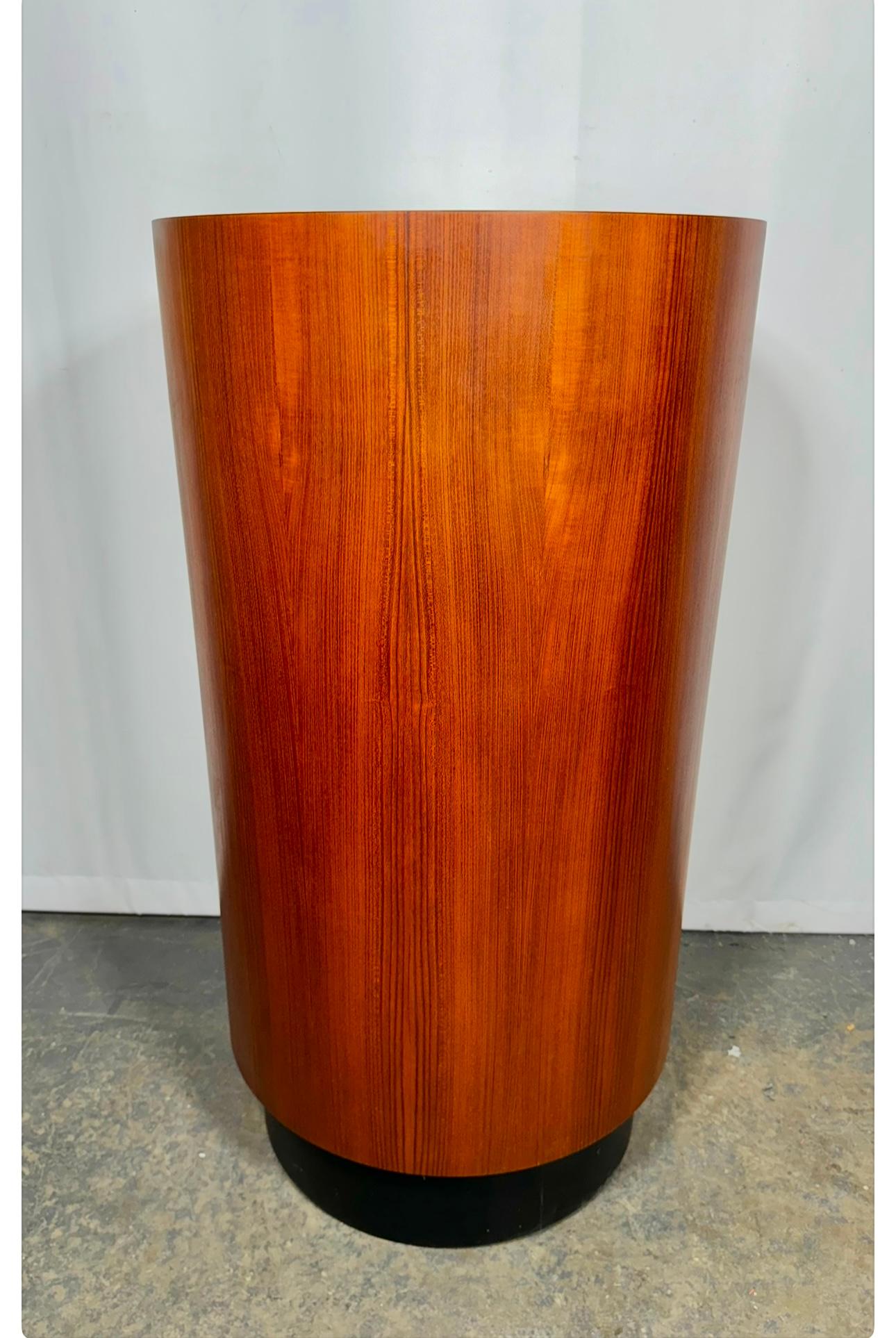 Painted Classic Art Deco Style, 1960-1970s Teak 