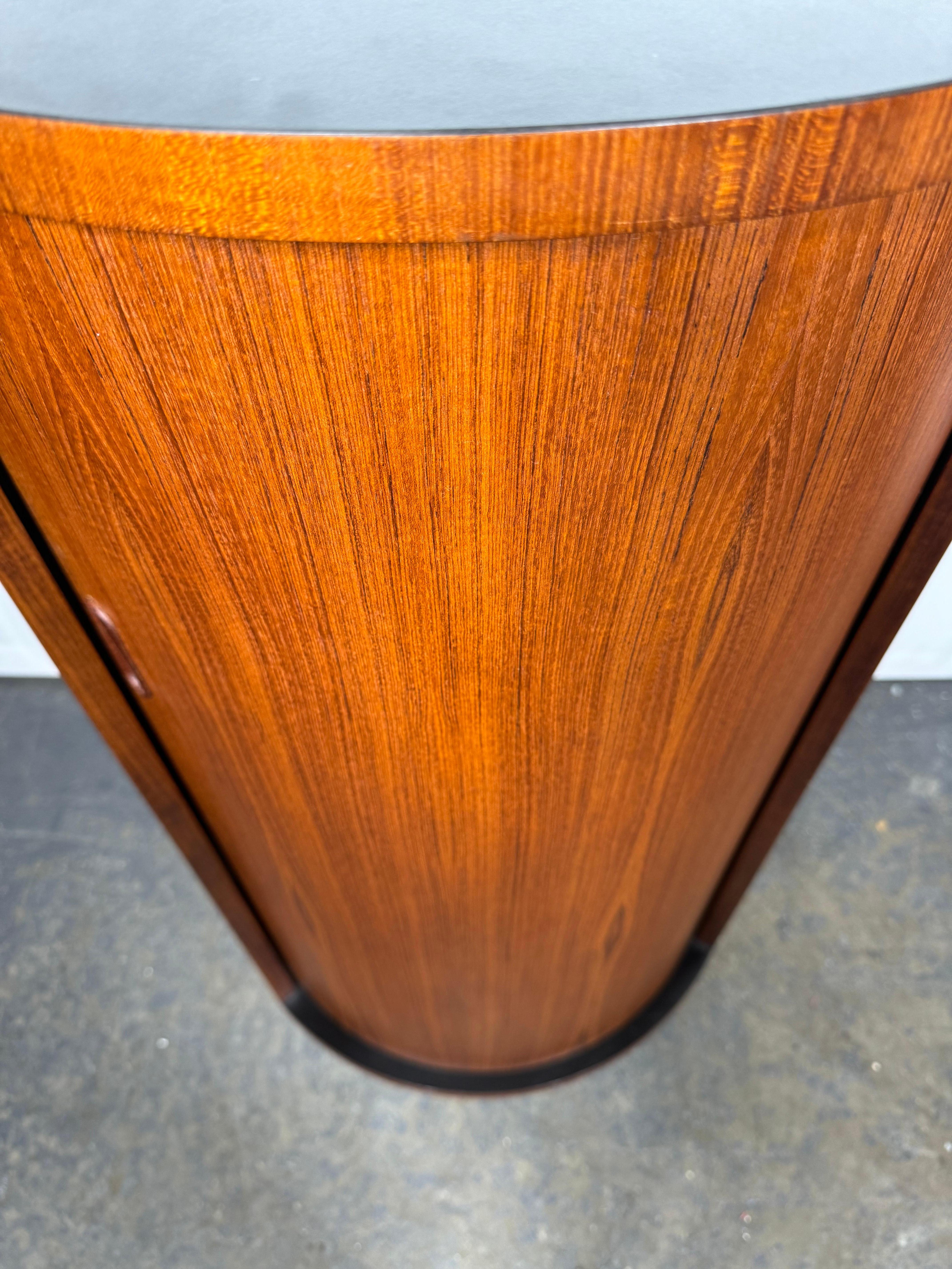 Mid-20th Century Classic Art Deco Style, 1960-1970s Teak 