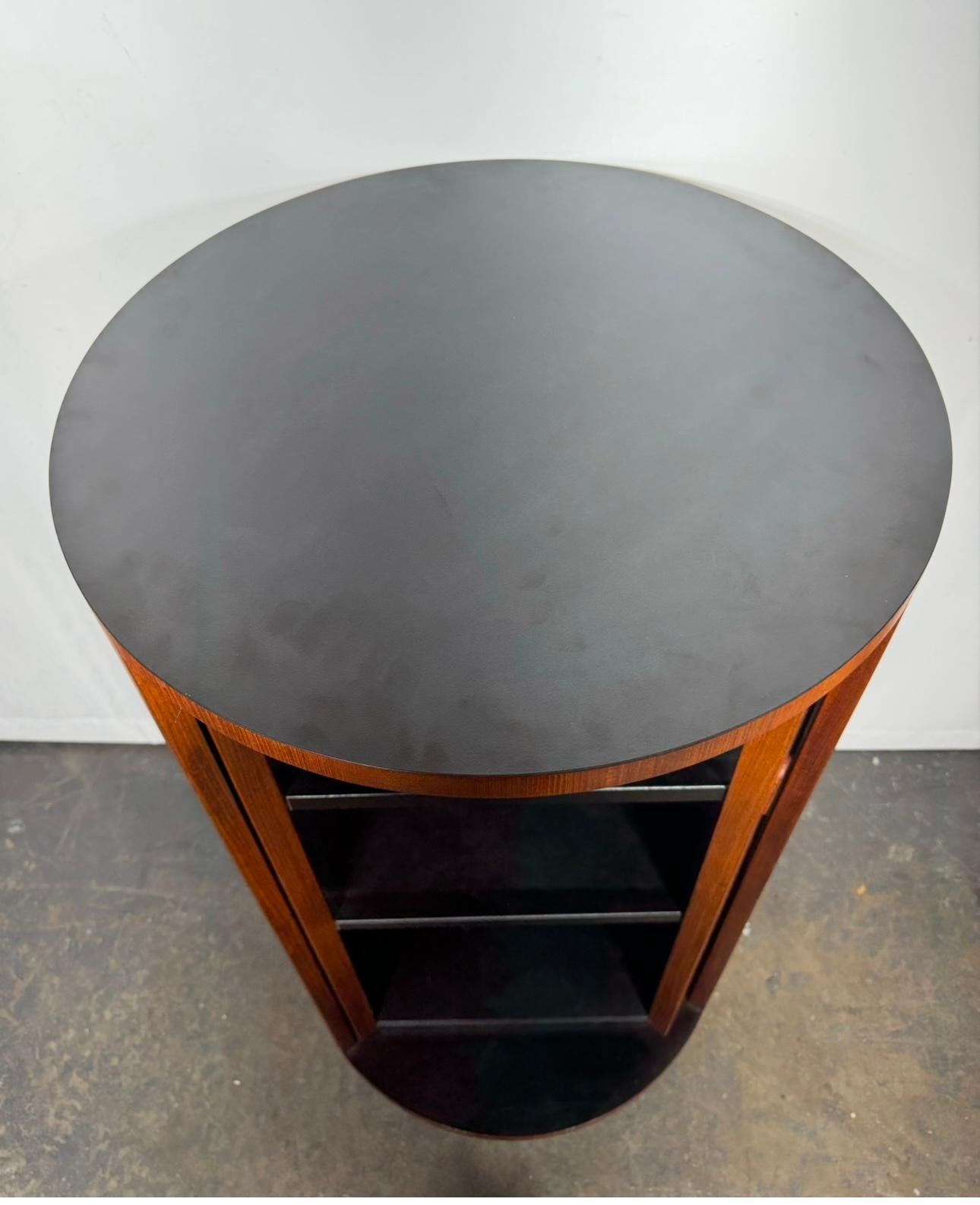 Laminate Classic Art Deco Style, 1960-1970s Teak 