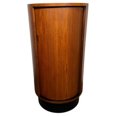 Classic Art Deco Style, 1960-1970s Teak "Martini" Bar *RS Associates