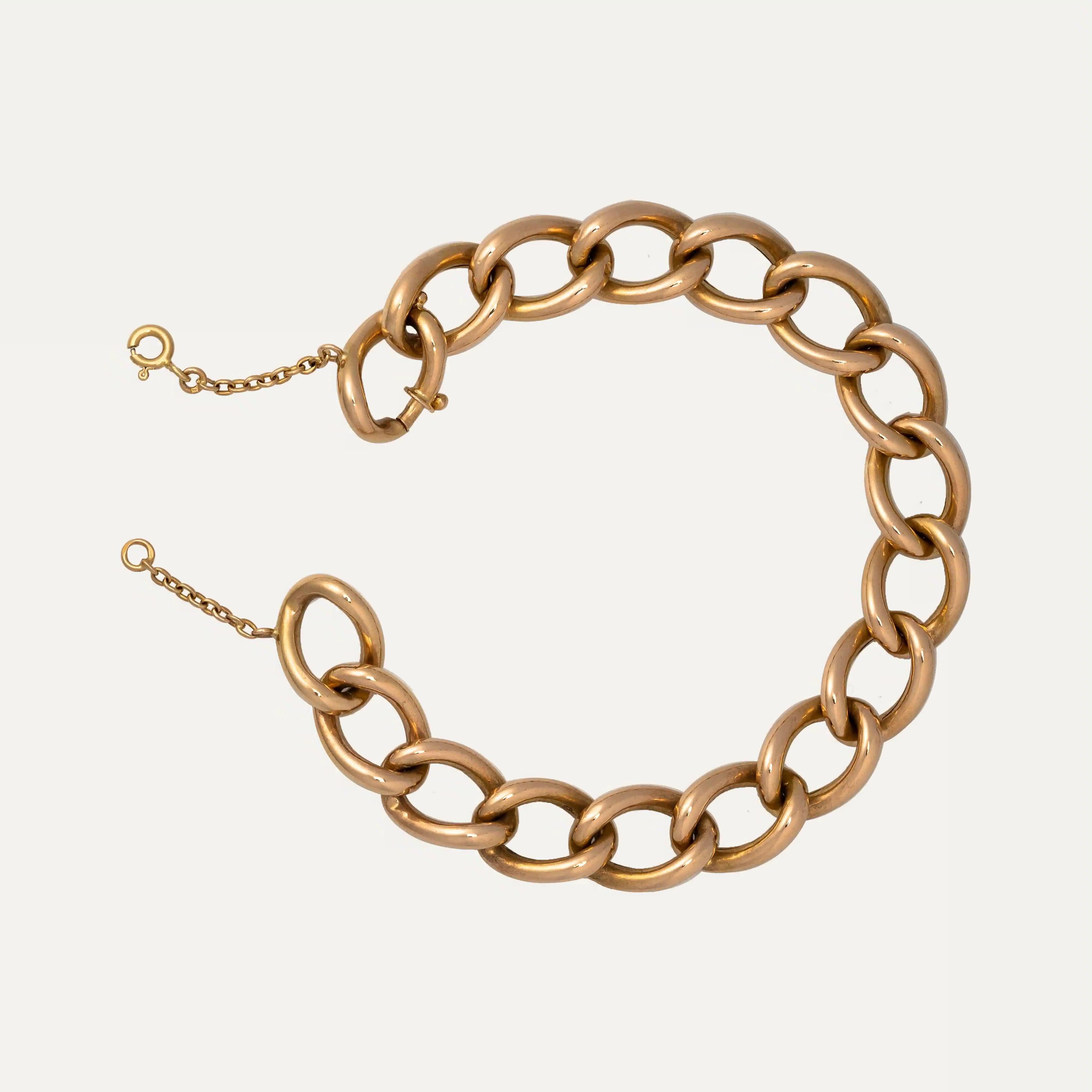 Bracciale classico articolato in oro In condizioni buone in vendita a Lisboa, PT