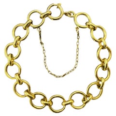 Classic Articulated Gold Bracelet