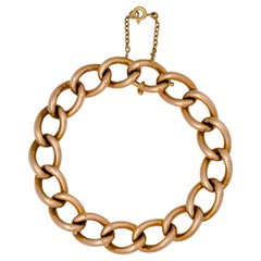 Classic Articulated Gold Bracelet