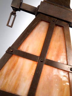 Classic Arts & Crafts Gas Chandelier