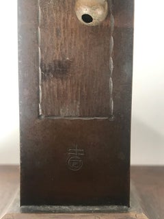 Classic Arts & Crafts Roycroft Hammered Copper and Mica Table Lamp