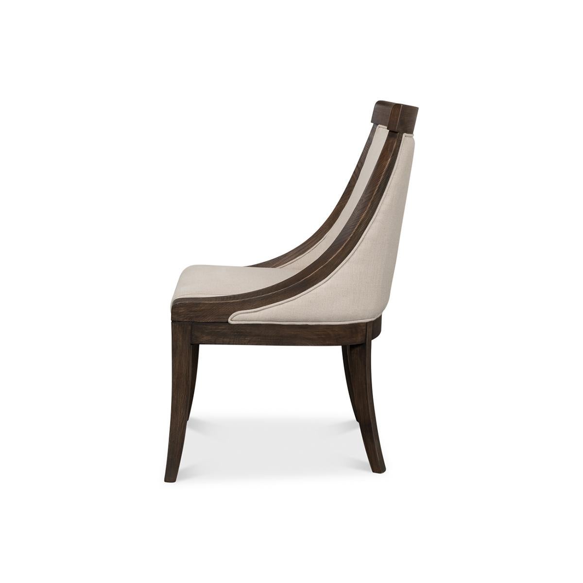 Modern Classic Ash Dining Chair For Sale