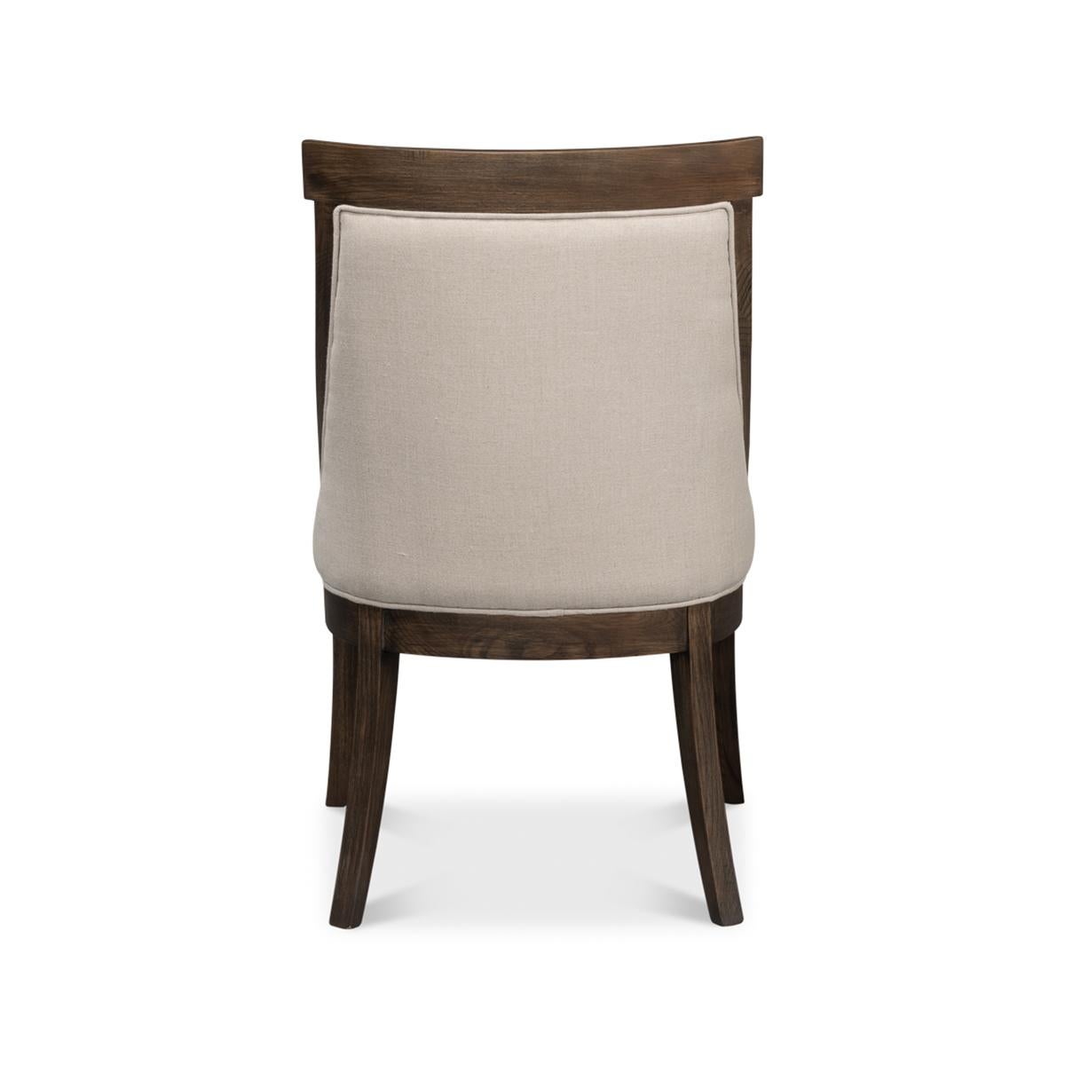 Asian Classic Ash Dining Chair For Sale