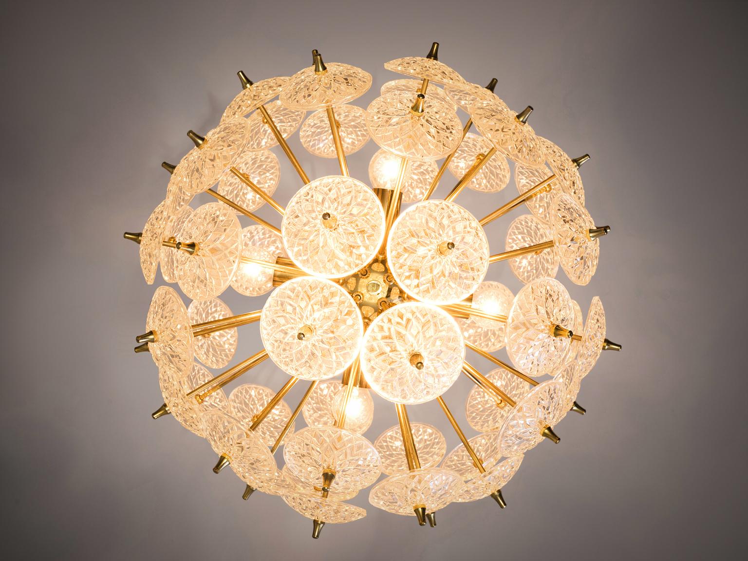 Classic Austrian Roset Sputnik In Good Condition In Waalwijk, NL