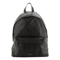 Classic Backpack Leather with Studded Detail Large