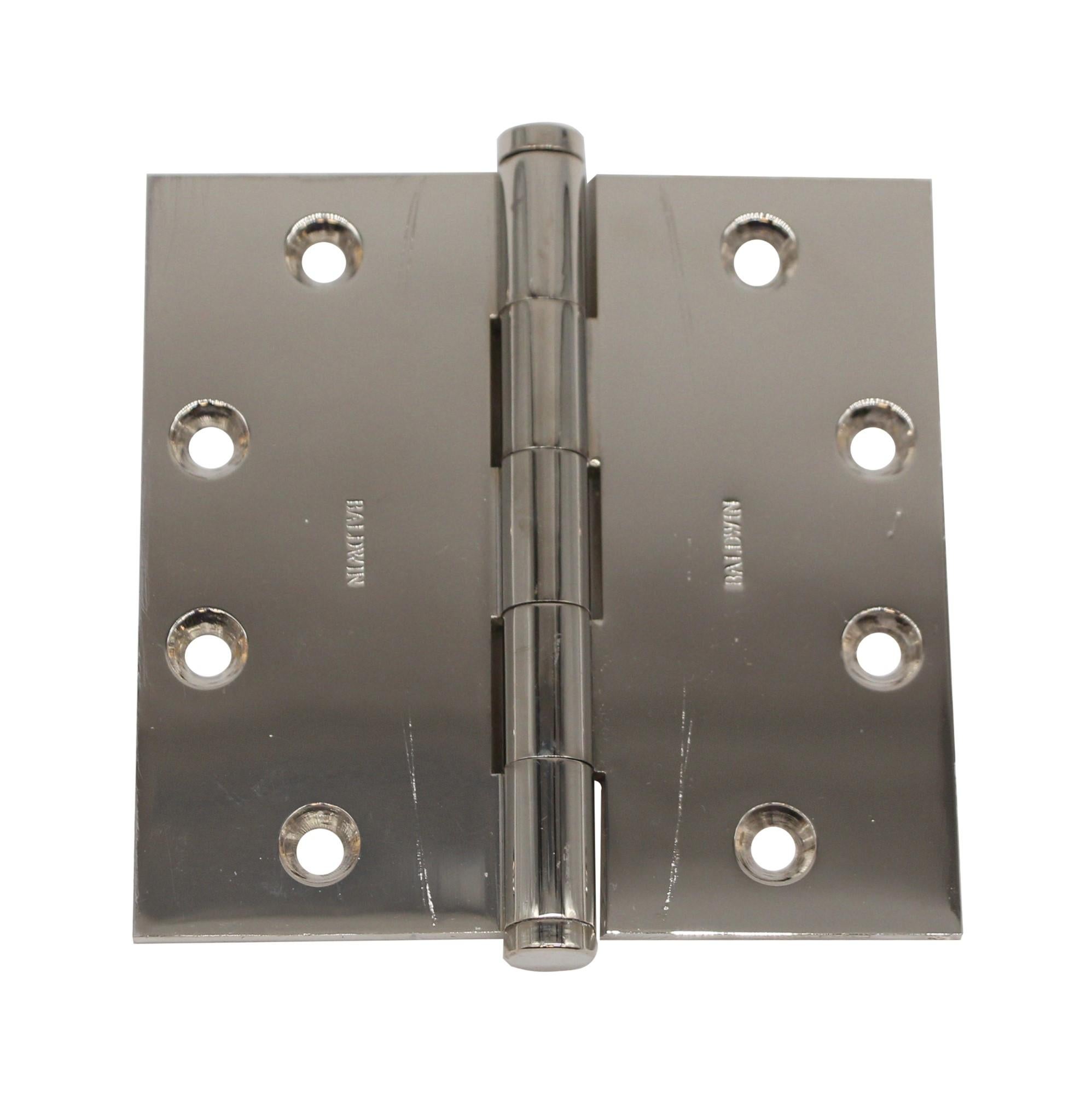 Baldwin Butt Door Hinge Chrome Plate Brass Qty Available For Sale