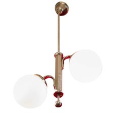 Classic Ball Lamp, Art Deco, circa 1920-1930