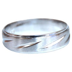 Classic Band 14kt Bright Cut 9.5*