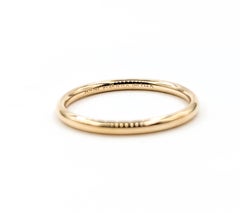 Anillo Clásico en Oro Amarillo de 14k