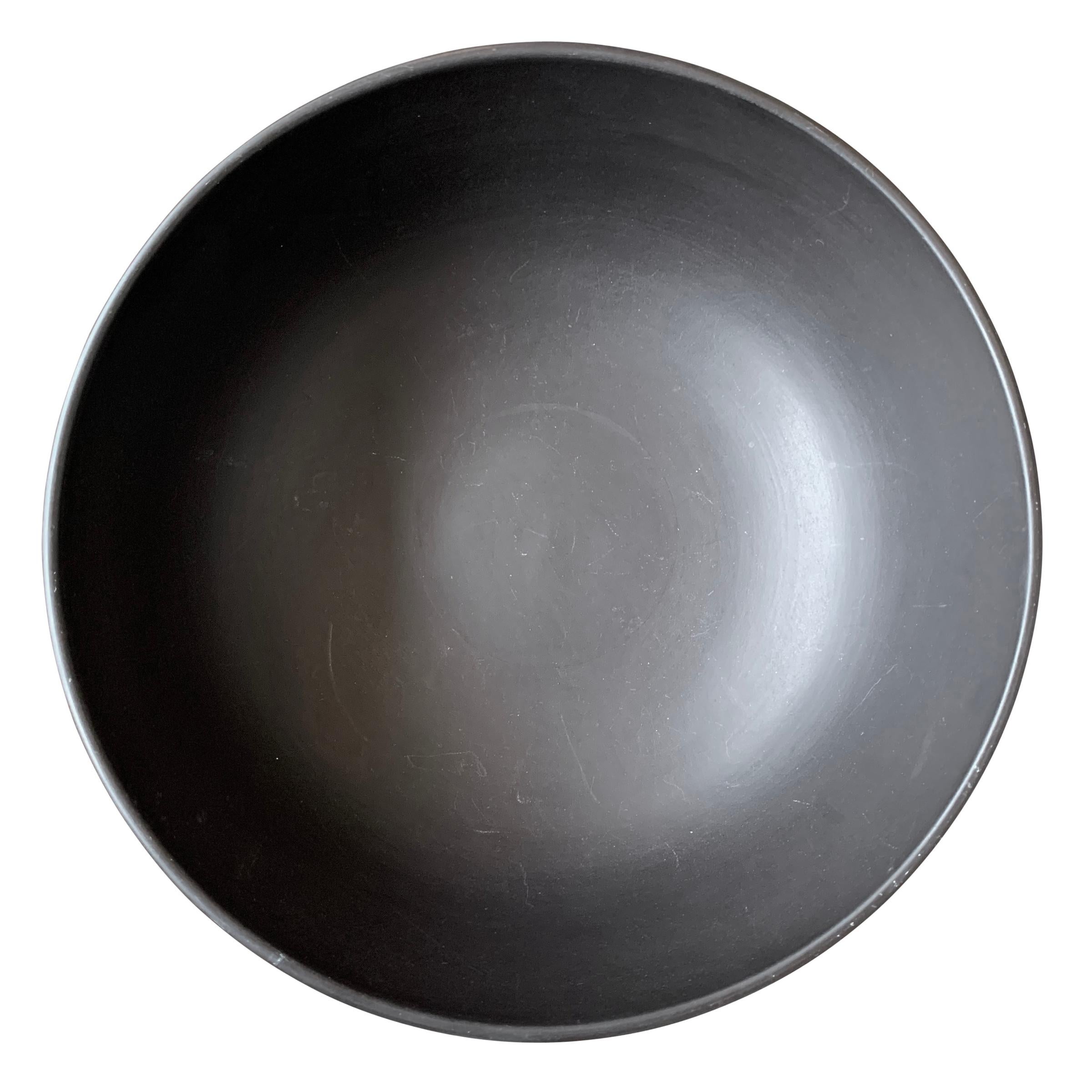 Neoclassical Classic Basalt Wedgwood Bowl