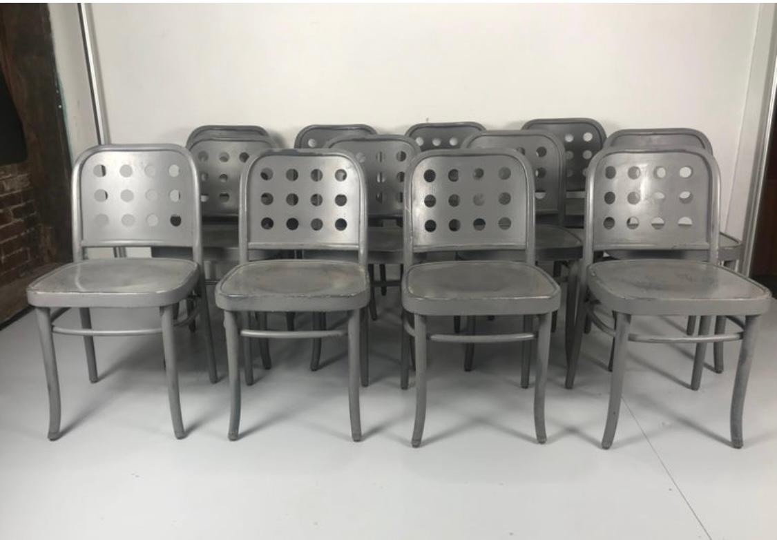 Bentwood Classic Bauhaus Side Chairs 6010 Designed by Josef Hoffmann/ Oswald Haerdtl