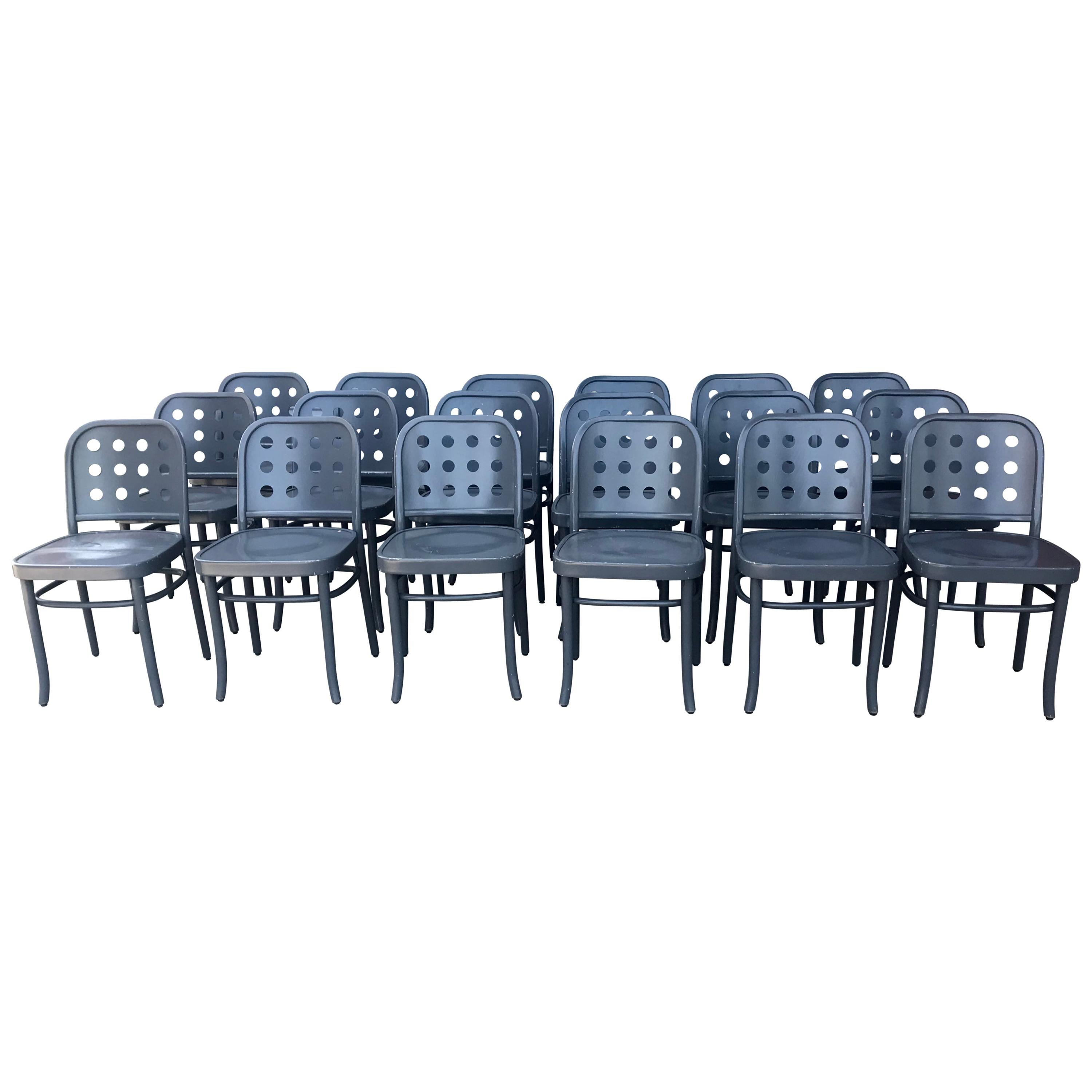 Classic Bauhaus Side Chairs 6010 Designed by Josef Hoffmann/ Oswald Haerdtl  at 1stDibs
