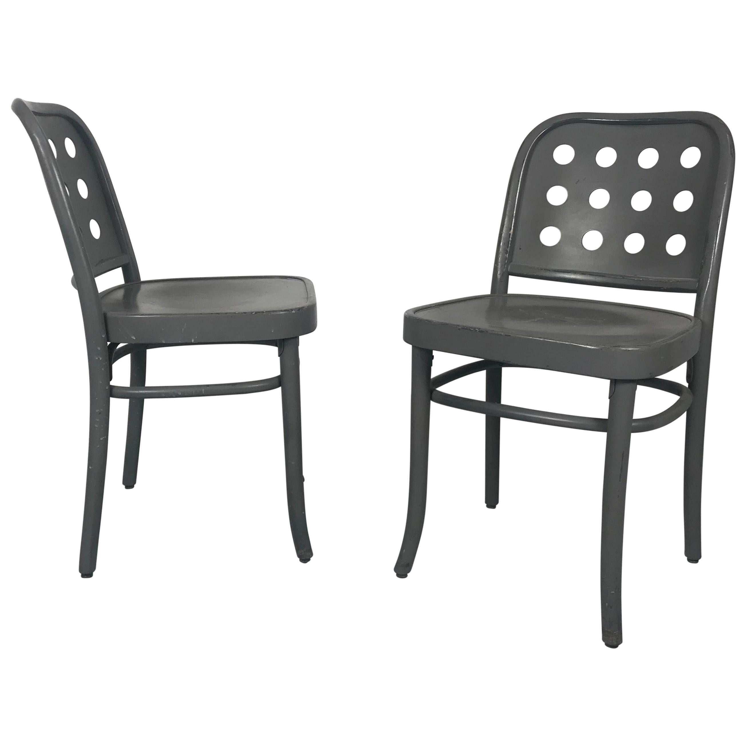 Classic Bauhaus Side Chairs 6010 Designed by Josef Hoffmann/ Oswald Haerdtl