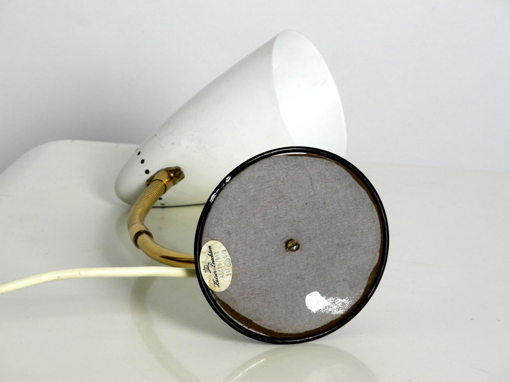 Classic Beautiful Mid-Century Modern Table Lamp by Kaiser Leuchten For Sale 4