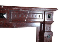 Classic Belgian Decorative Fireplace Surround