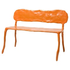 Classic Bench Orange by Maarten Baas