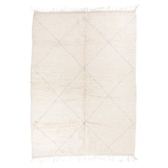 Classic Beni Ourain rug / Moroccan Grey Diamond Pattern Rug, In Stock