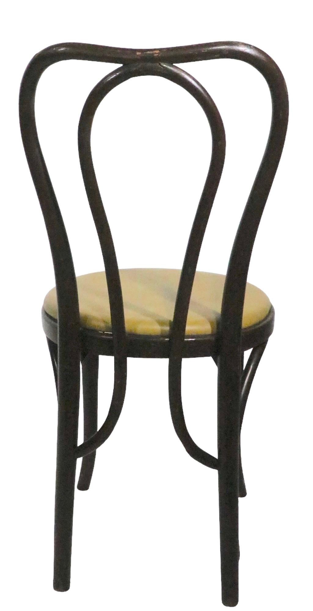 Classic Bentwood Vienna Secessionist Cafe Chair by For Sale at