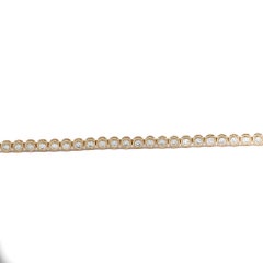 Natural Diamond 2.00 Carat 18KT  Rose Gold Tennis Bracelets