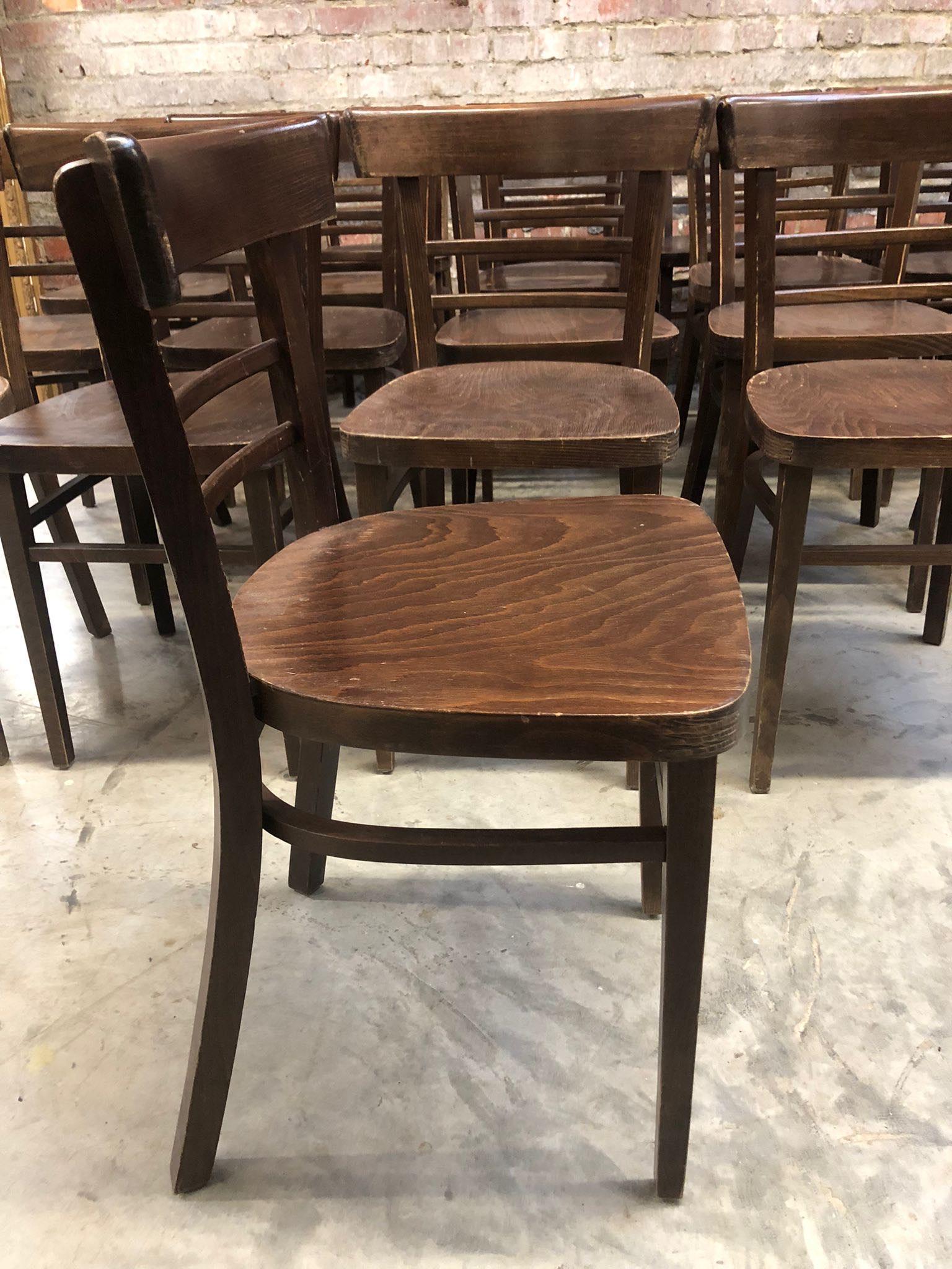 Late 20th Century Classic bistro chairs For Sale