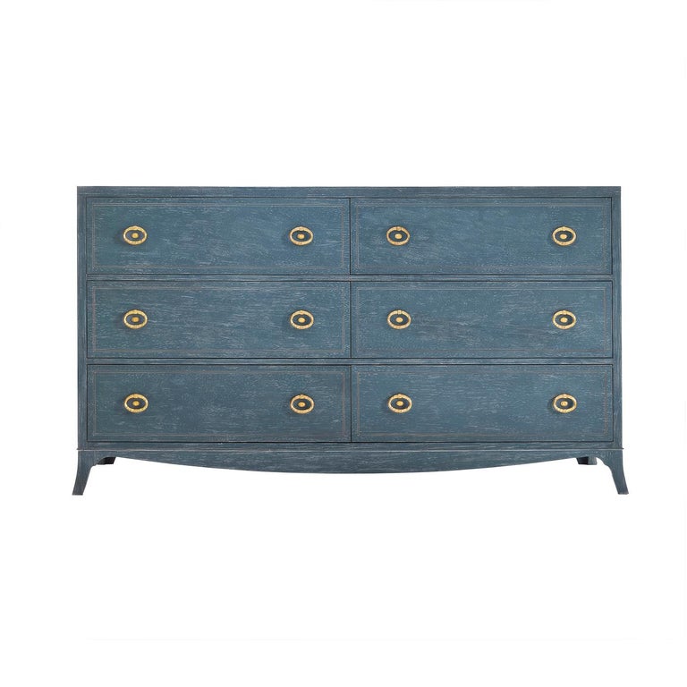 Classic Blue Painted Dresser Classic Blue Painted Dresser
