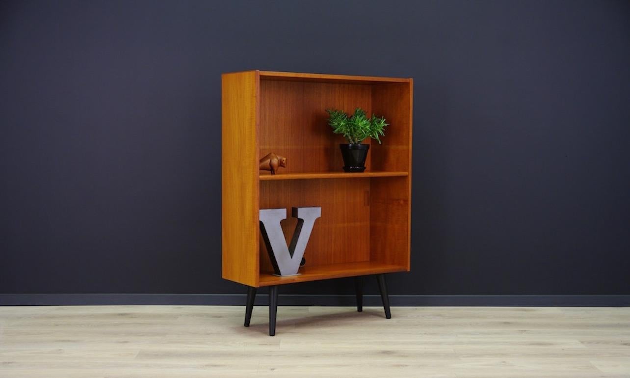 Mid-Century Modern Classic Bookcase Scandinavian Design Teak 1960-1970