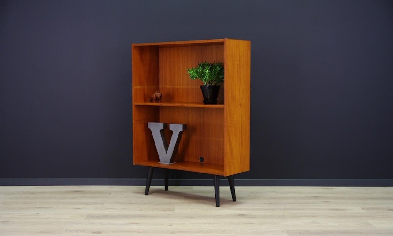 Veneer Classic Bookcase Scandinavian Design Teak 1960-1970