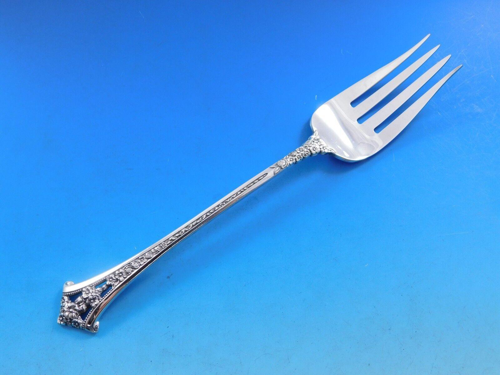 Argento 925 Set di posate in argento 925 Classic Bouquet by Gorham per 12 persone Servizio 65 pezzi in vendita
