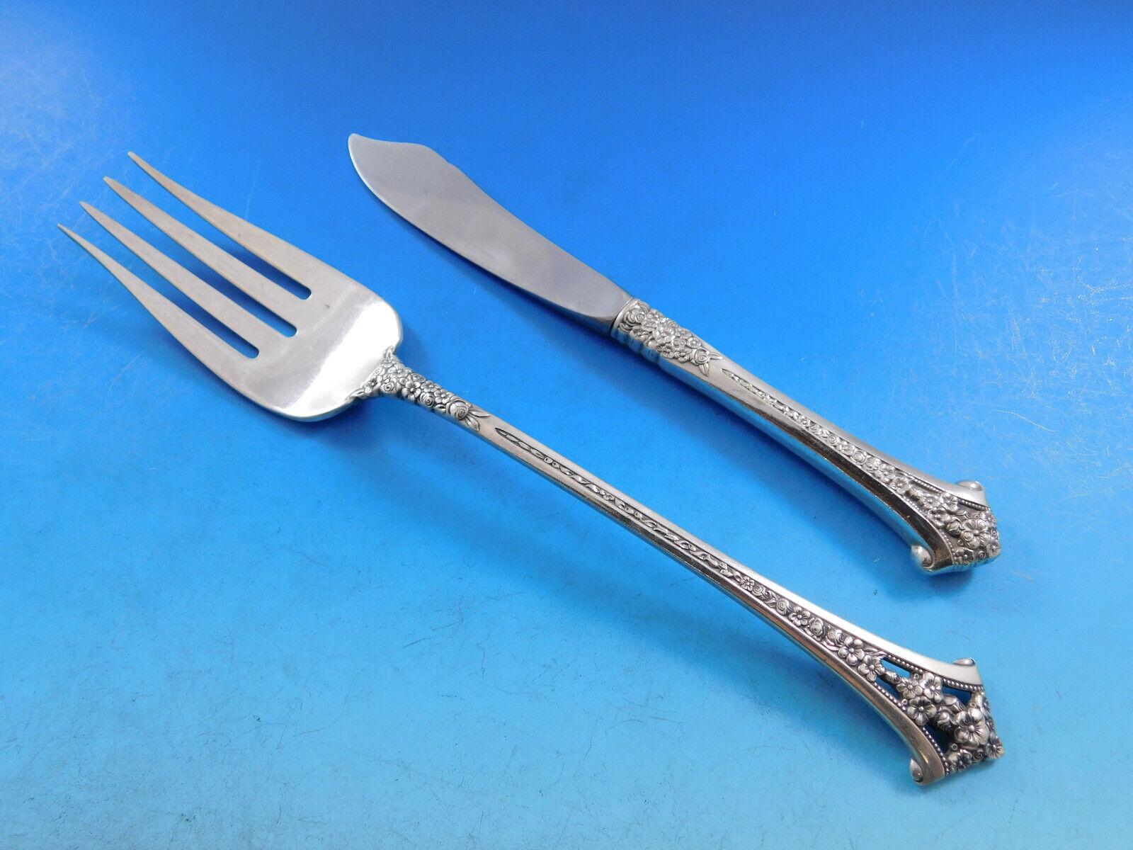 Gorham Blossom Stainless 18/10 Glossy Silverware – CHOICE Flatware, Used Great Condition
