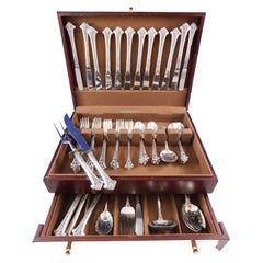 Classic Bouquet by Gorham Sterling Silver Flatware Set for 8 Service 56 Pieces