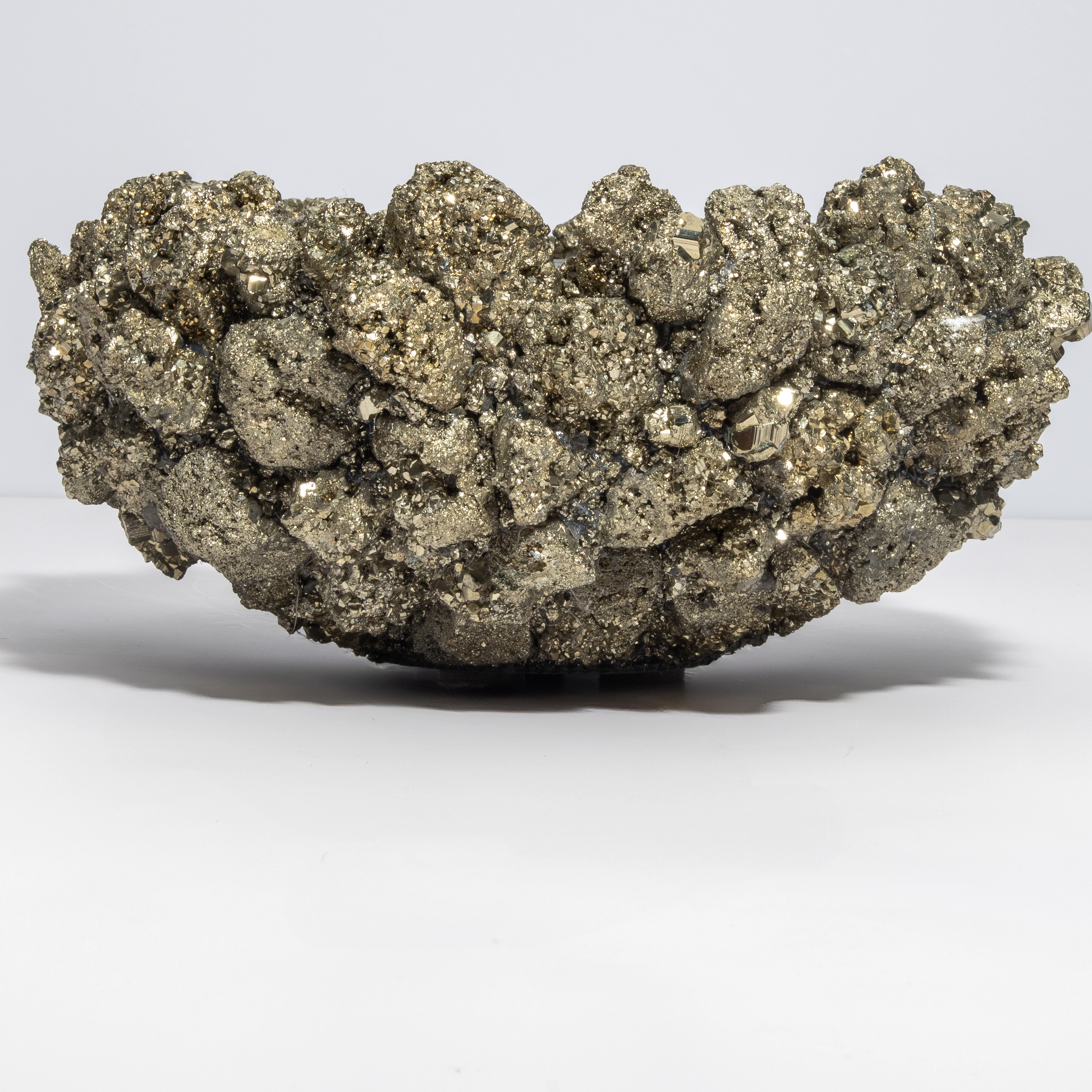 Fait main Bol Classic moyen en pyrite