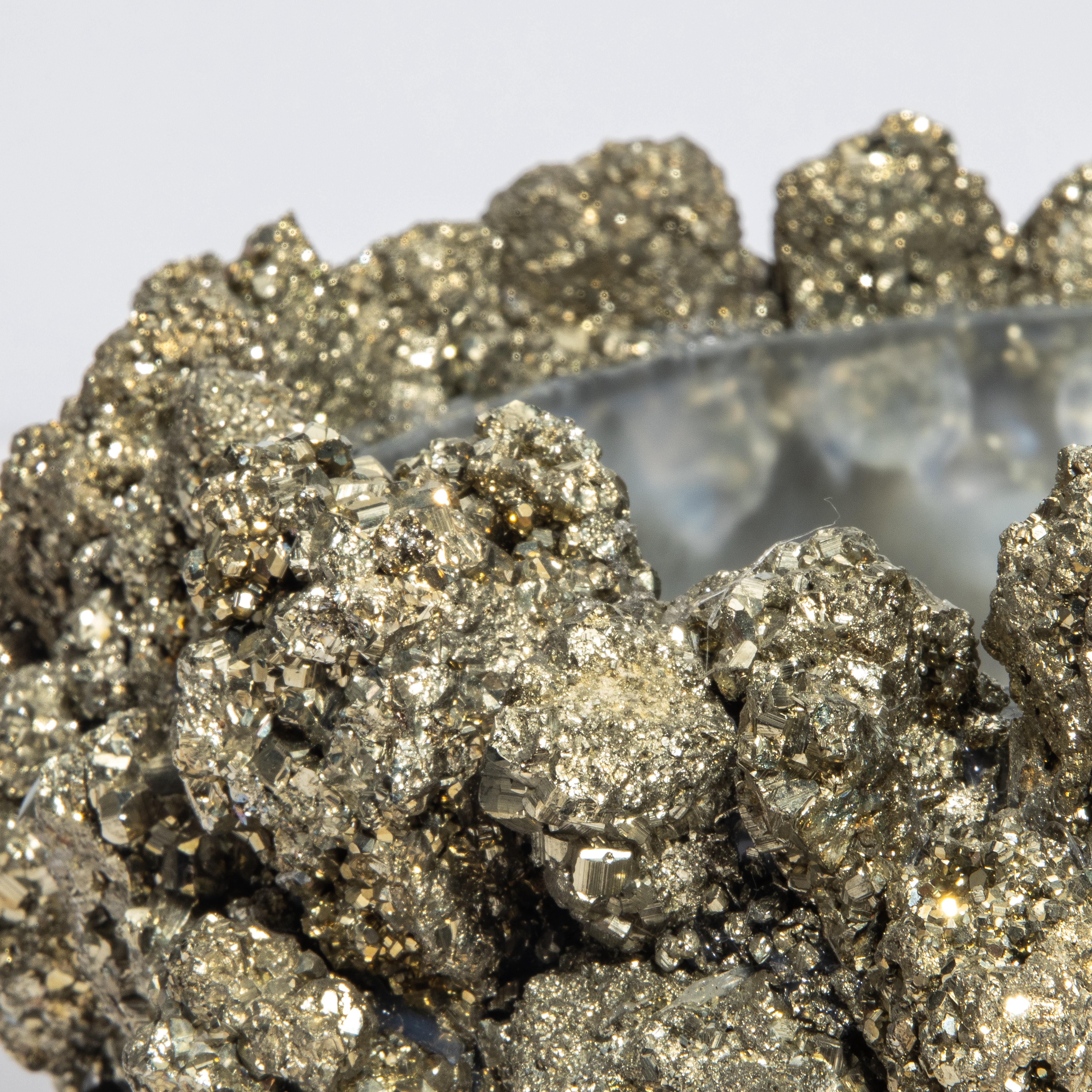 XXIe siècle et contemporain Bol Classic moyen en pyrite
