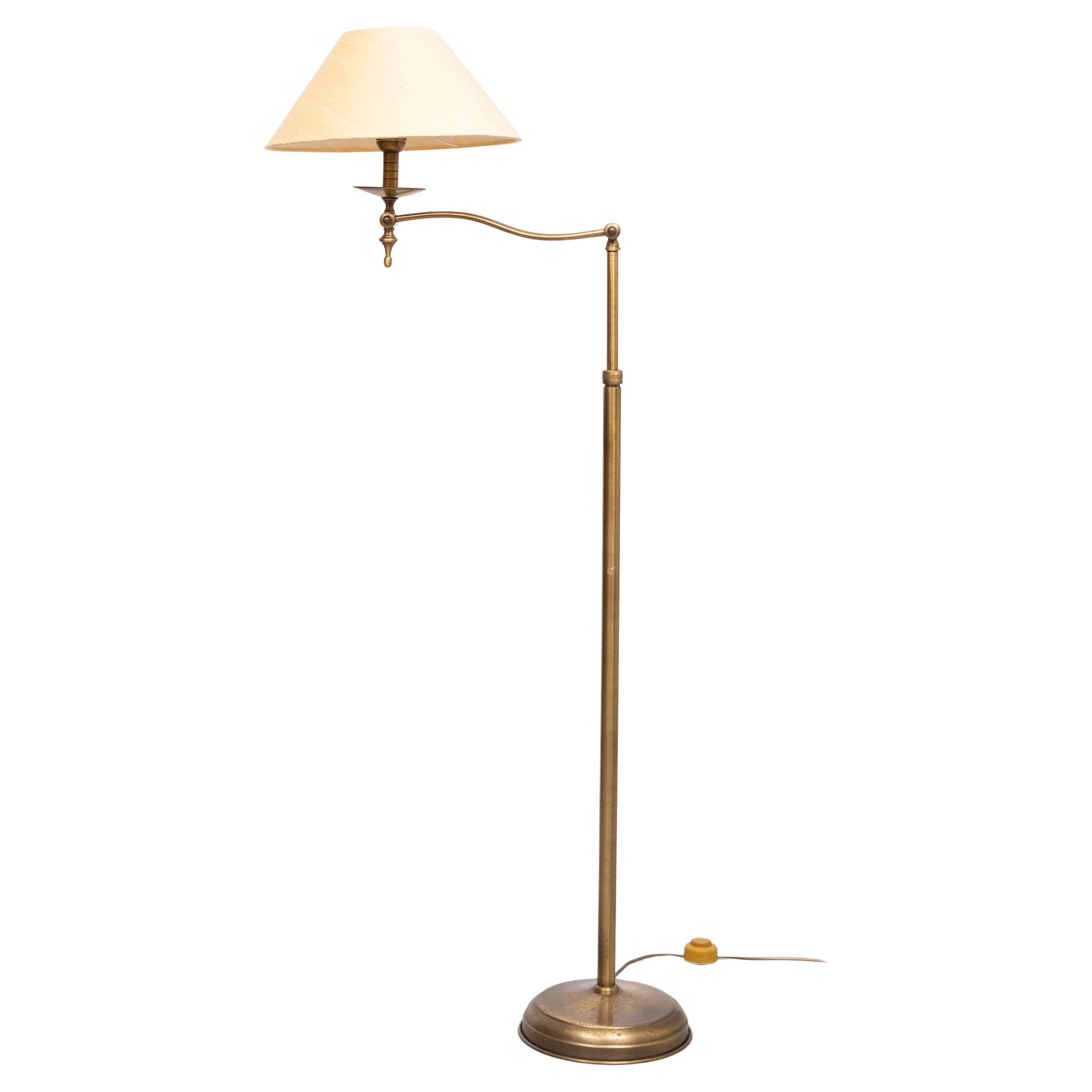 Classic Brass adjustable Floor lamp 1970s Germany