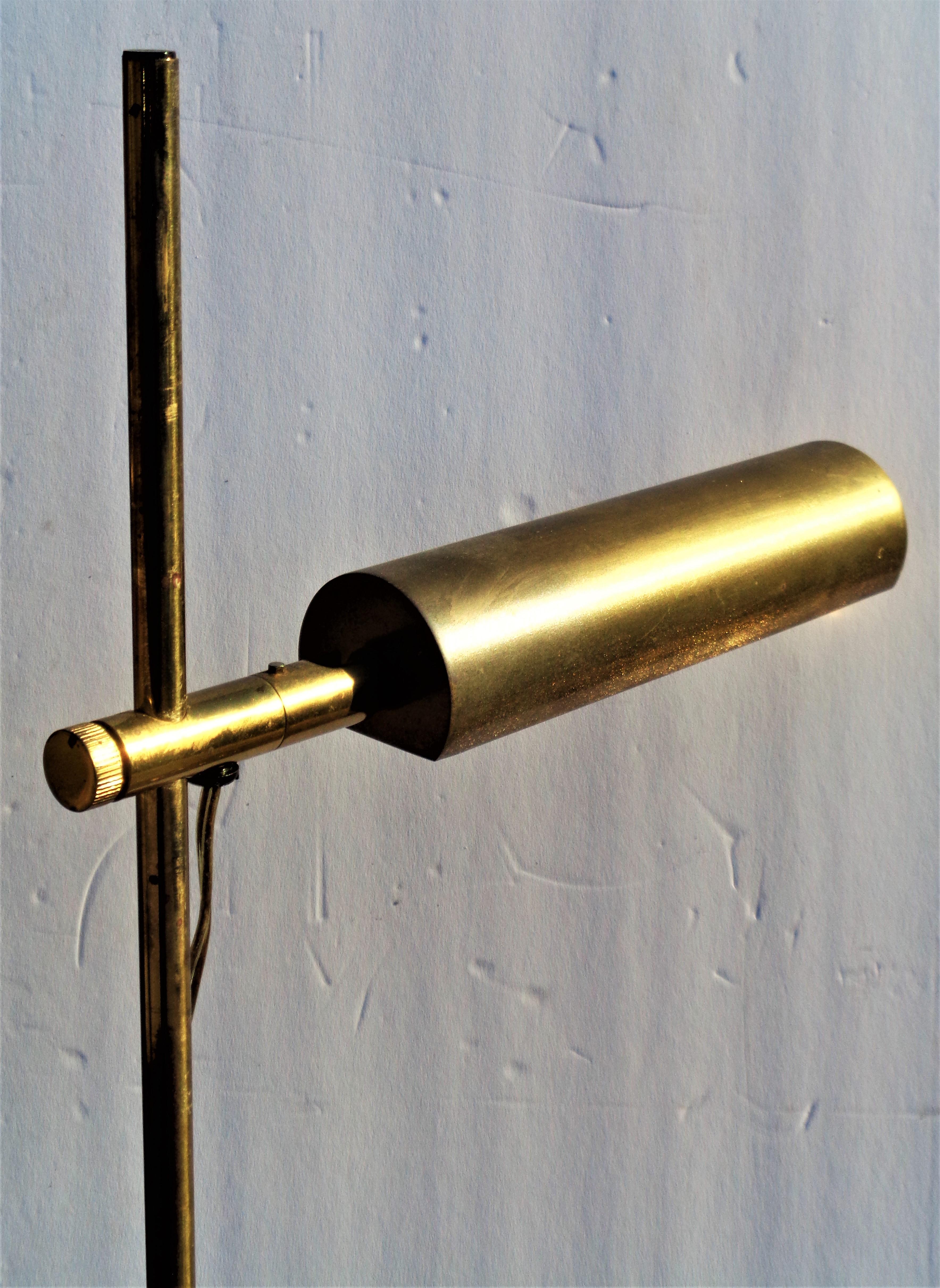 Metalwork Brass Desk Lamp Koch and Lowy OMI