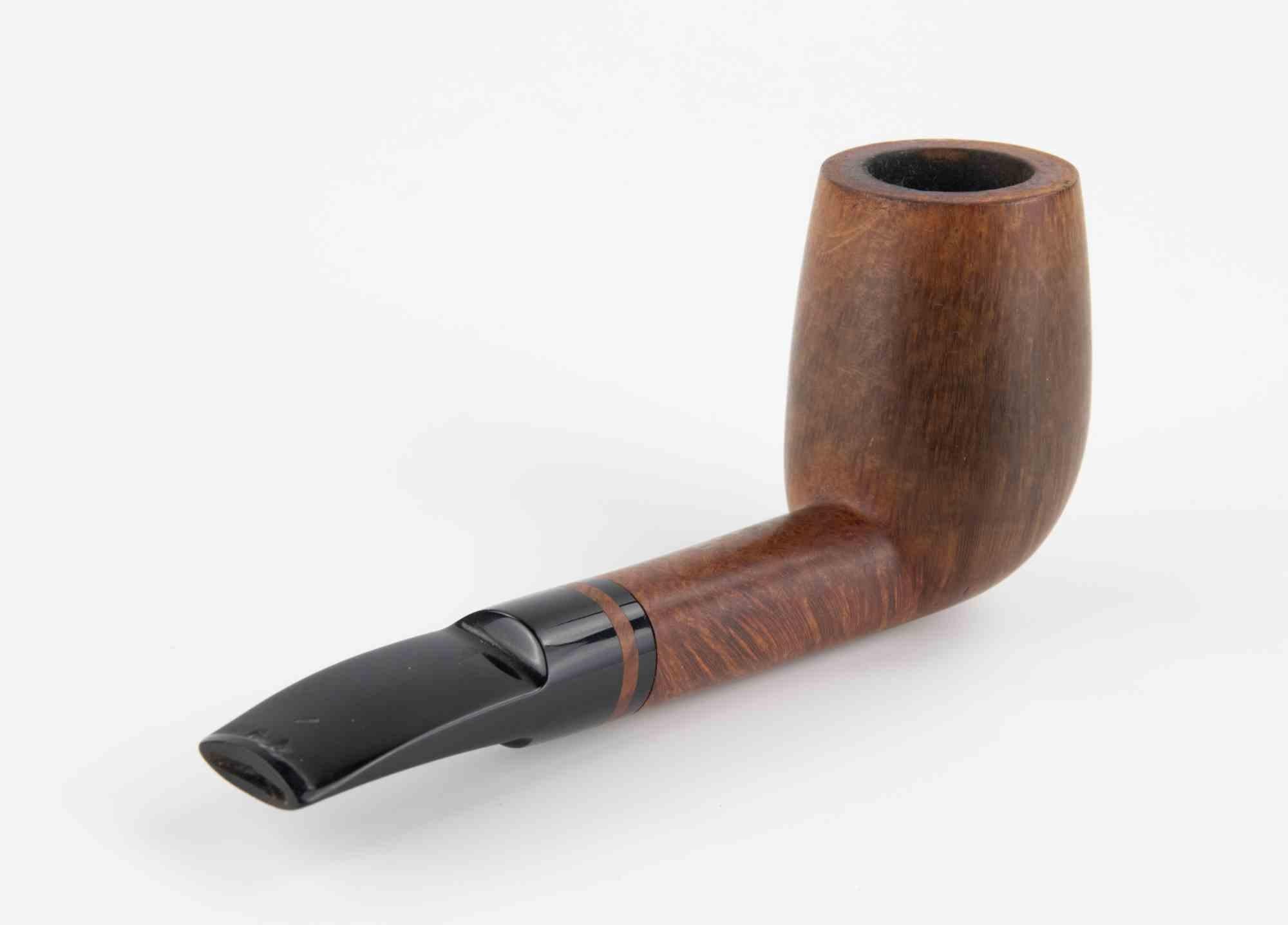 Pipe à fumer classique en bruyère avec tige en acrylique, milieu du 20e siècle Bon état - En vente à Roma, IT
