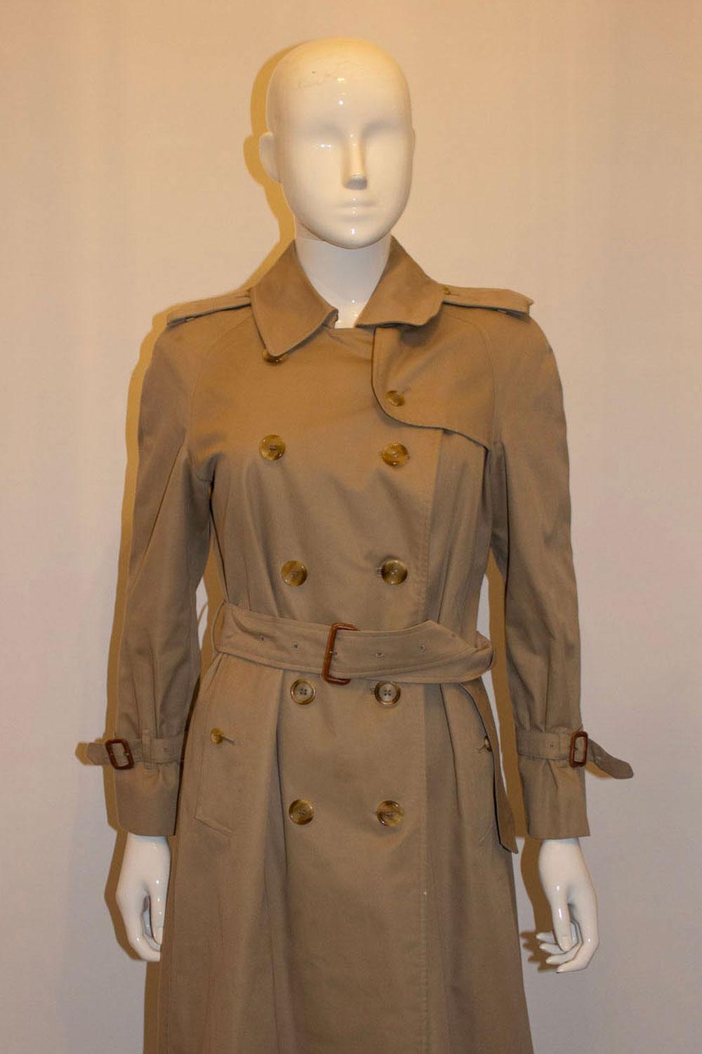 Classic Burberry Trench Coat 1