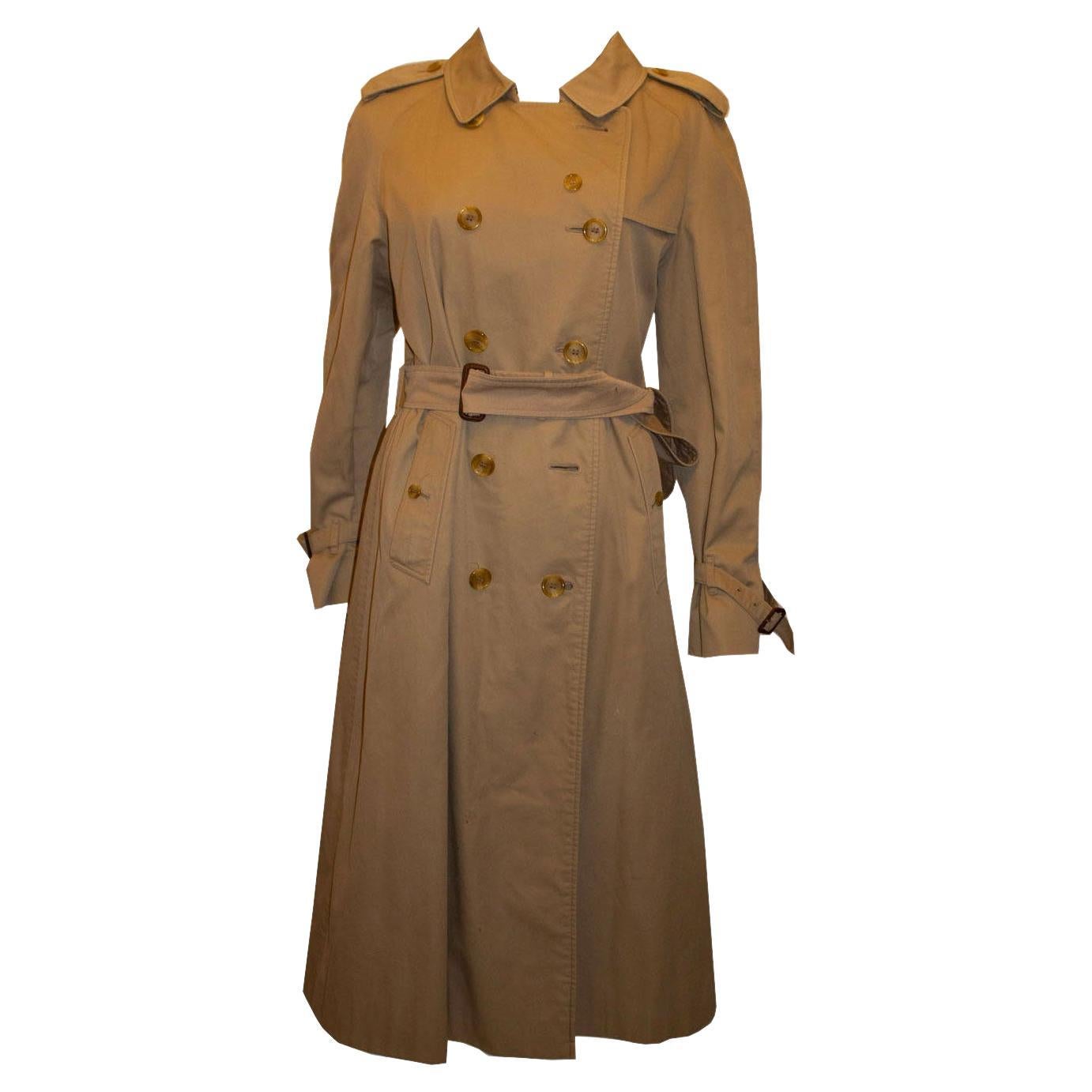 Classic Burberry Trench Coat